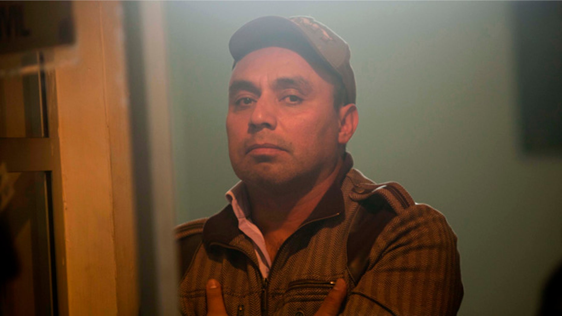 Former Guatemalan Army Captain Byron Lima Oliva in a Feb. 15, 2012.