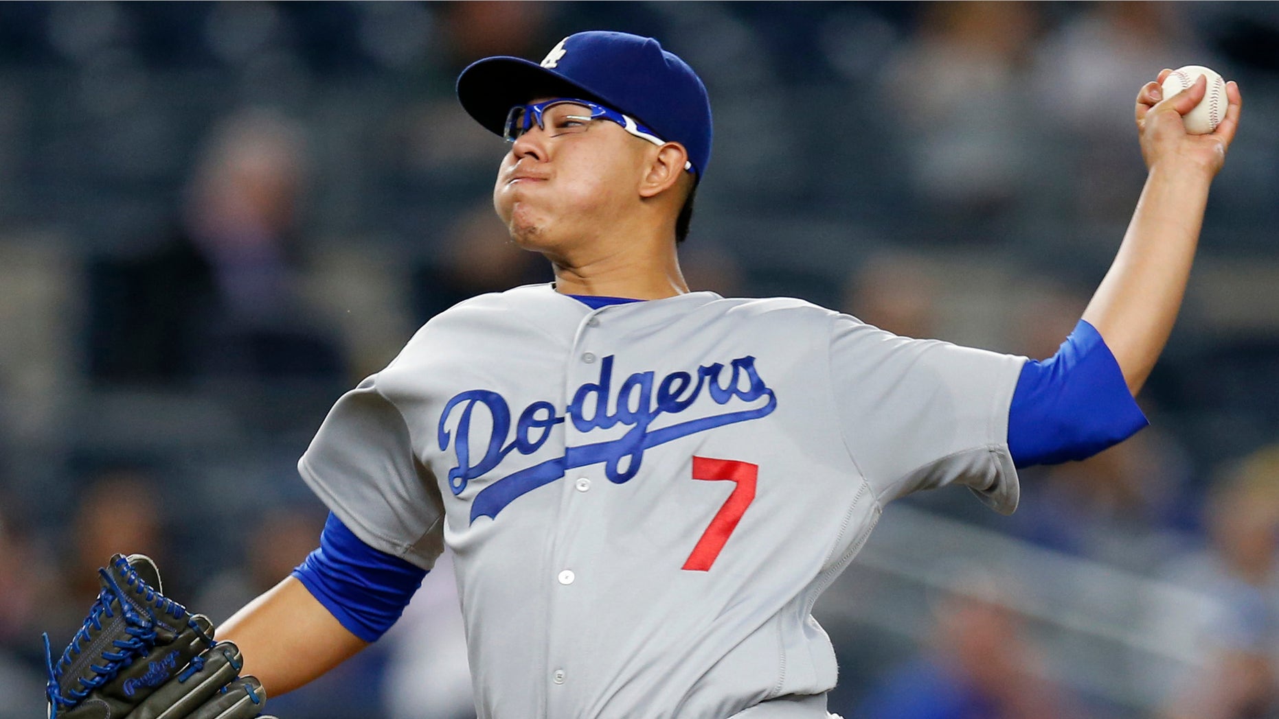 Dodgers starting pitcher Julio Urias in a Sept. 13, 2016 file photo.