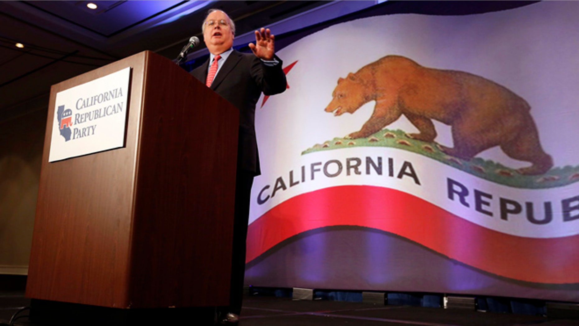 March 2, 2013: Republican strategist Karl Roveat a luncheon at the California Republican Party convention in Sacramento, Calif.