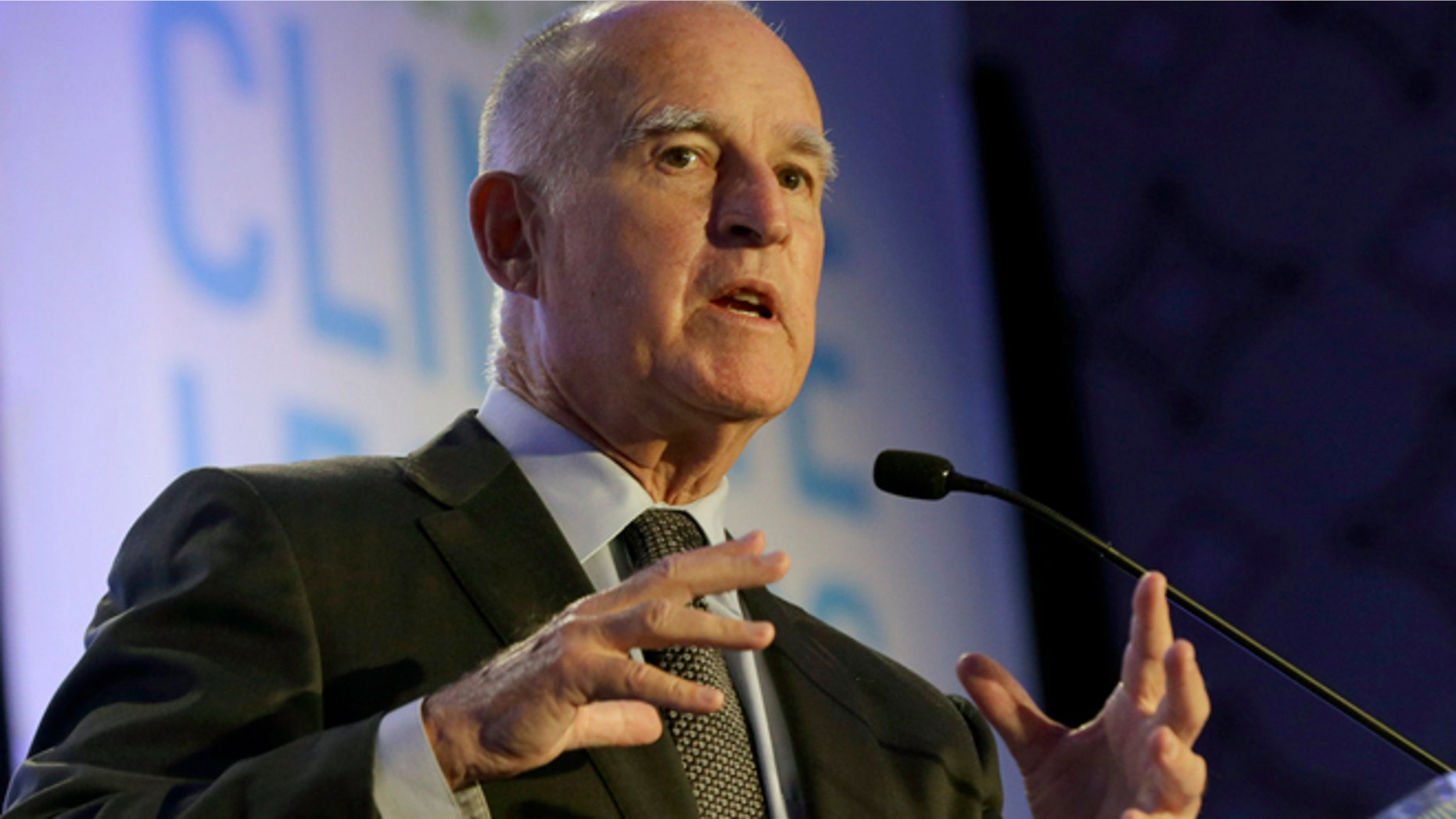 California Gov. Jerry Brown signed a bill banning concealed guns on college campuses.