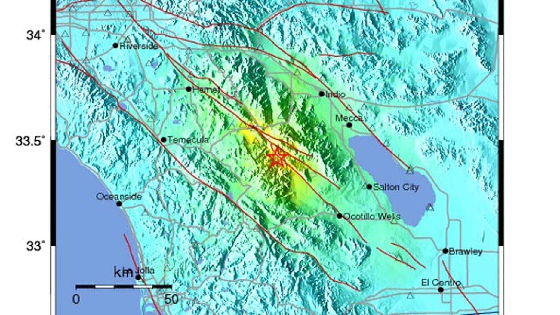 most recent earthquake california