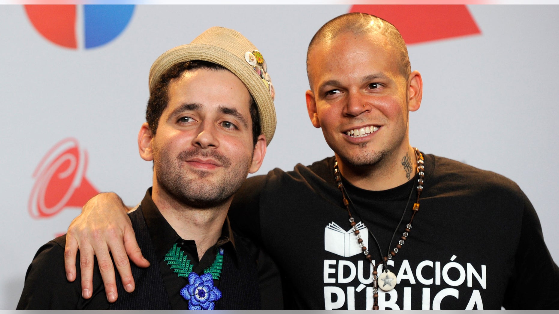 Visitante and Rene Perez Joglar in a 2011 file photo.