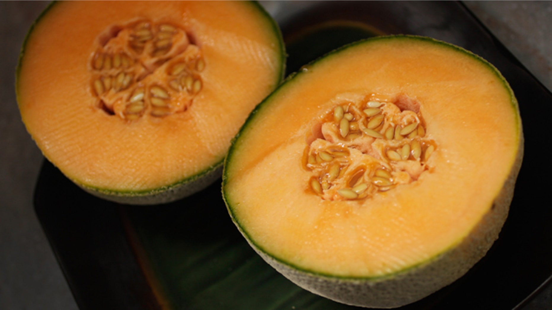 MIAMI, FL - SEPTEMBER 29: In this photo illustration a cantaloupe is seen sliced open on September 29, 2011 in Miami, Florida. The Centers for Disease Control and Prevention reported that cantaloupe from Jensen Farms of Holly, Colorado have the bacterium listeria and so far, the outbreak has sickened more than 70 people, and killed up to 16, in 18 states. (Photo Illustration by Joe Raedle/Getty Images)