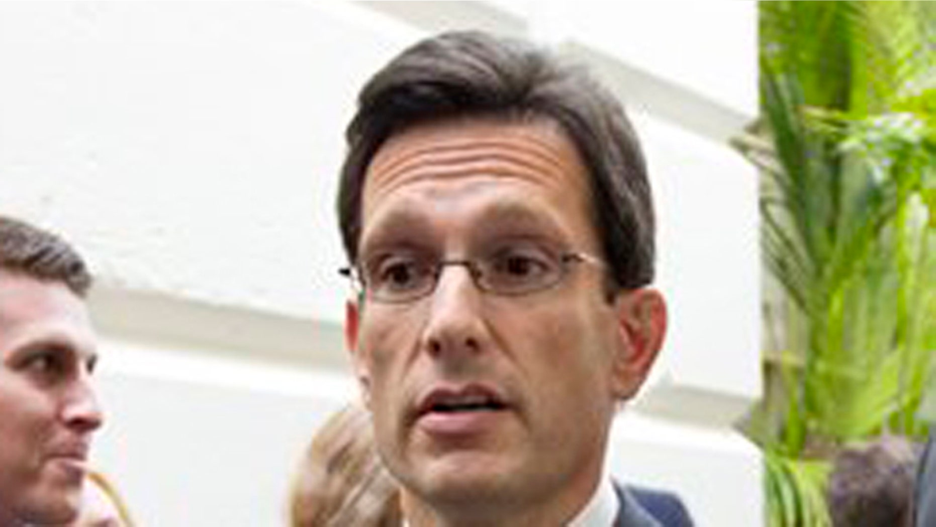 FILE: May 8, 2012: House Majority Leader Eric Cantor following a weekly House GOP strategy session on Capitol Hill, in Washington, D.C.