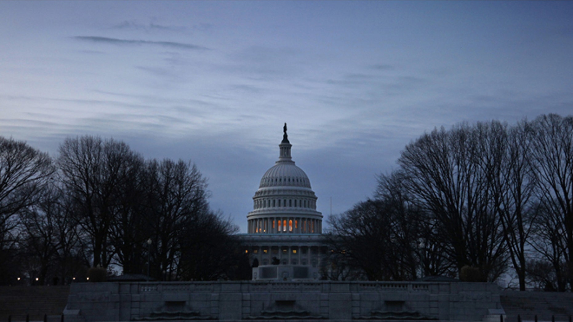 The U.S. Capitol in Washington is seen at dawn, Wednesday, Dec. 12, 2012. Leading lawmakers have expressed pessimism that a deal to avert the "fiscal cliff" is close, despite increasing anxiety about a Dec. 31 deadline to stop the expiration of Bush-era tax cuts and separate across-the-board spending cuts that are the result of Washington's failure to complete a deficit-reduction (AP Photo/J. Scott Applewhite)