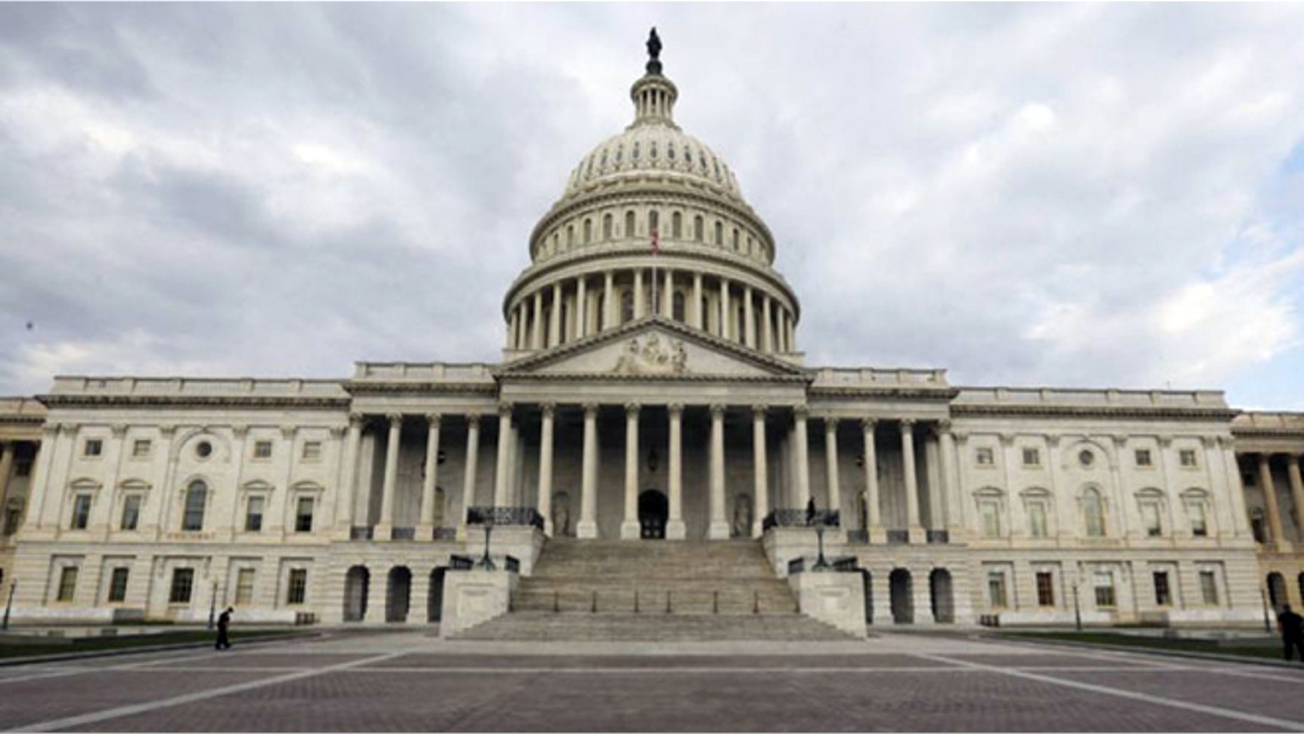 The U.S. Capitol dome is seen on Capitol Hill in Washington.