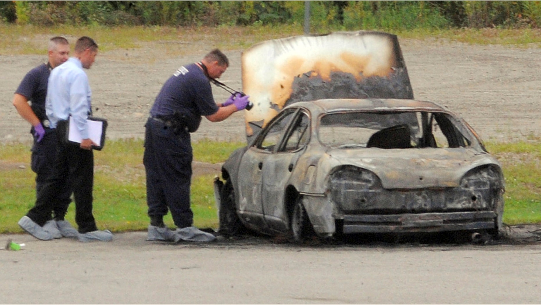 3 charred bodies found inside burned car in Maine parking lot Fox News