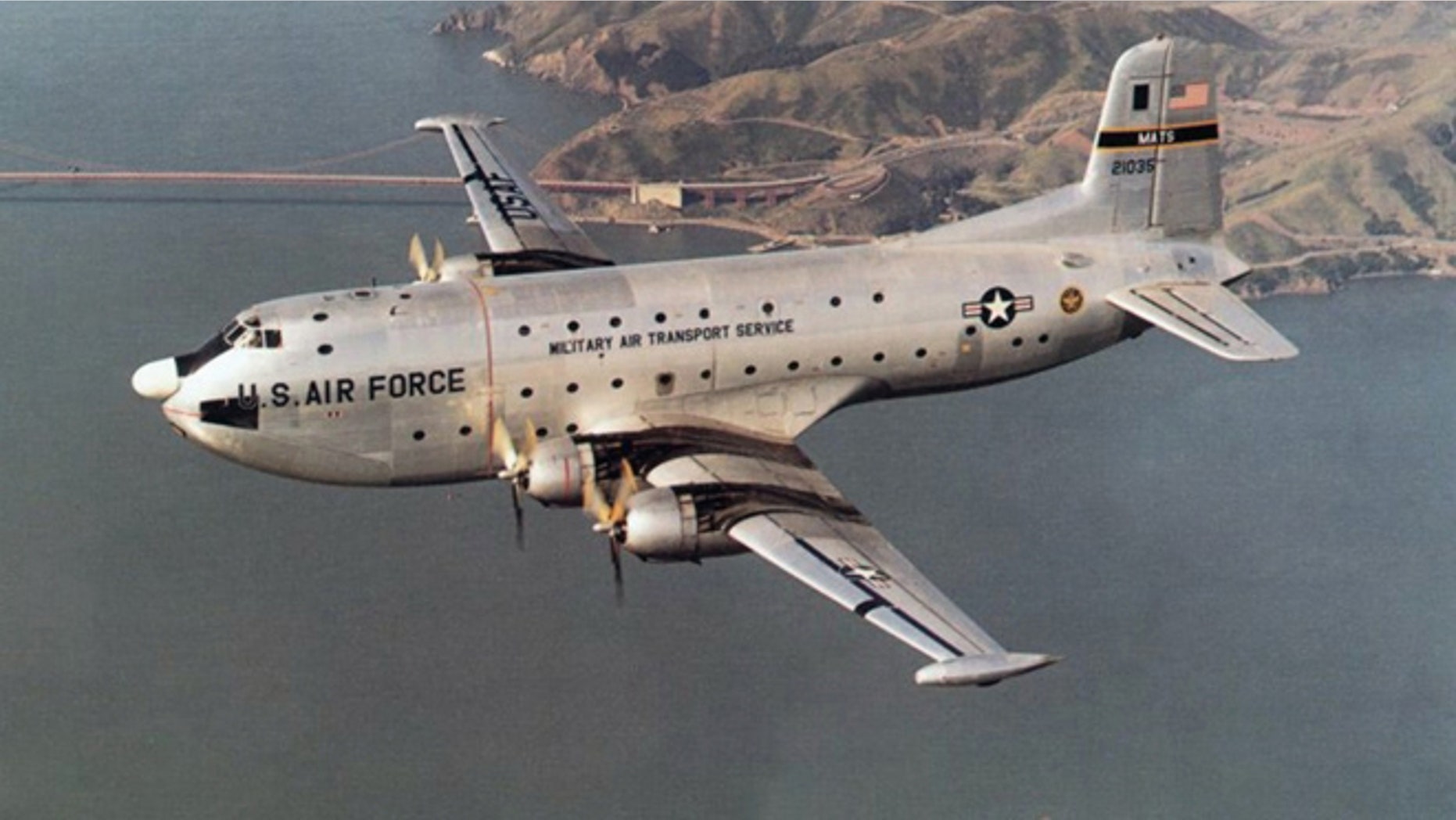 FILE: Undated: This image provided by the U.S. Air Force shows a C-124A Globemaster cargo aircraft. (AP/U.S. Air Force)