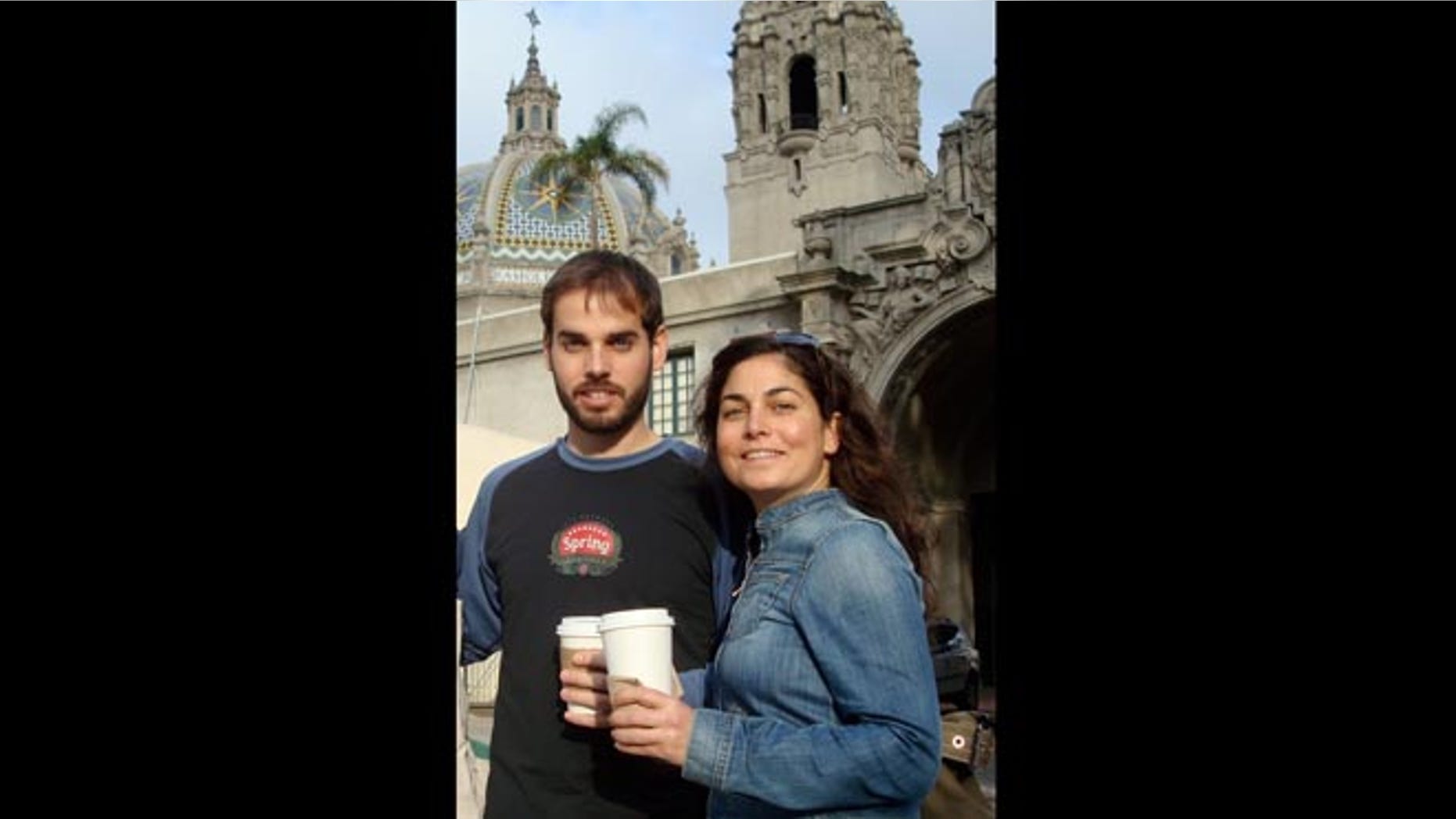 This Nov. 2009 photo courtesy of Dan Suski shows Kate Suski, right, and her brother Dan while on vacation in San Diego, Ca. The brother and sister are recovering in the eastern Caribbean island of St. Lucia after their ship sank on April 21 during a fishing trip, forcing them to swim almost 14 hours to reach land, according to the siblings.