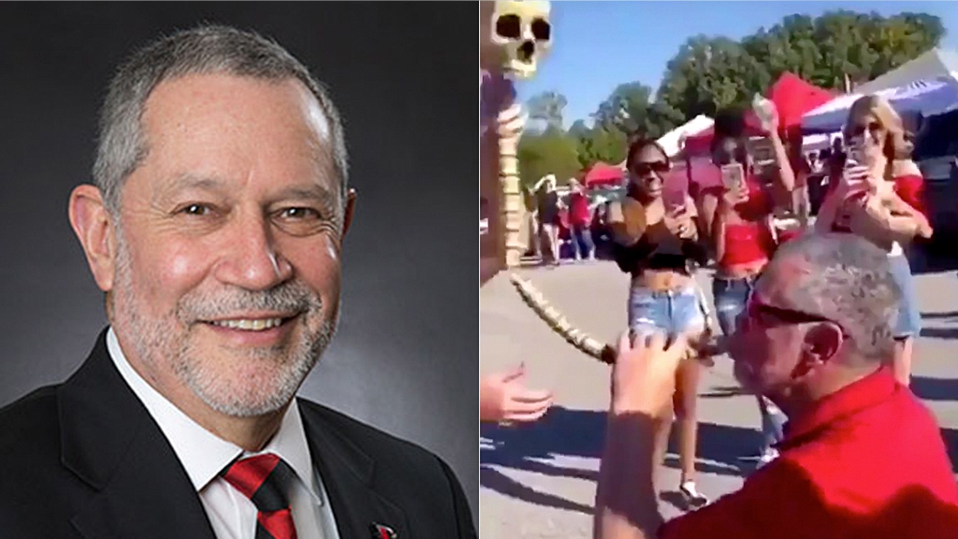 Dr. Carlos Vargas, president of Southeast Missouri State University, apologized after video surfaced of him drinking from a beer bong.