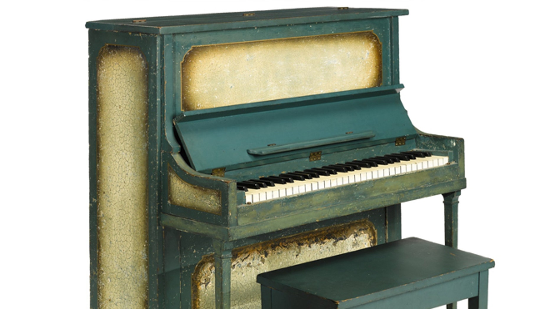 The piano from the movie "Casablanca."
