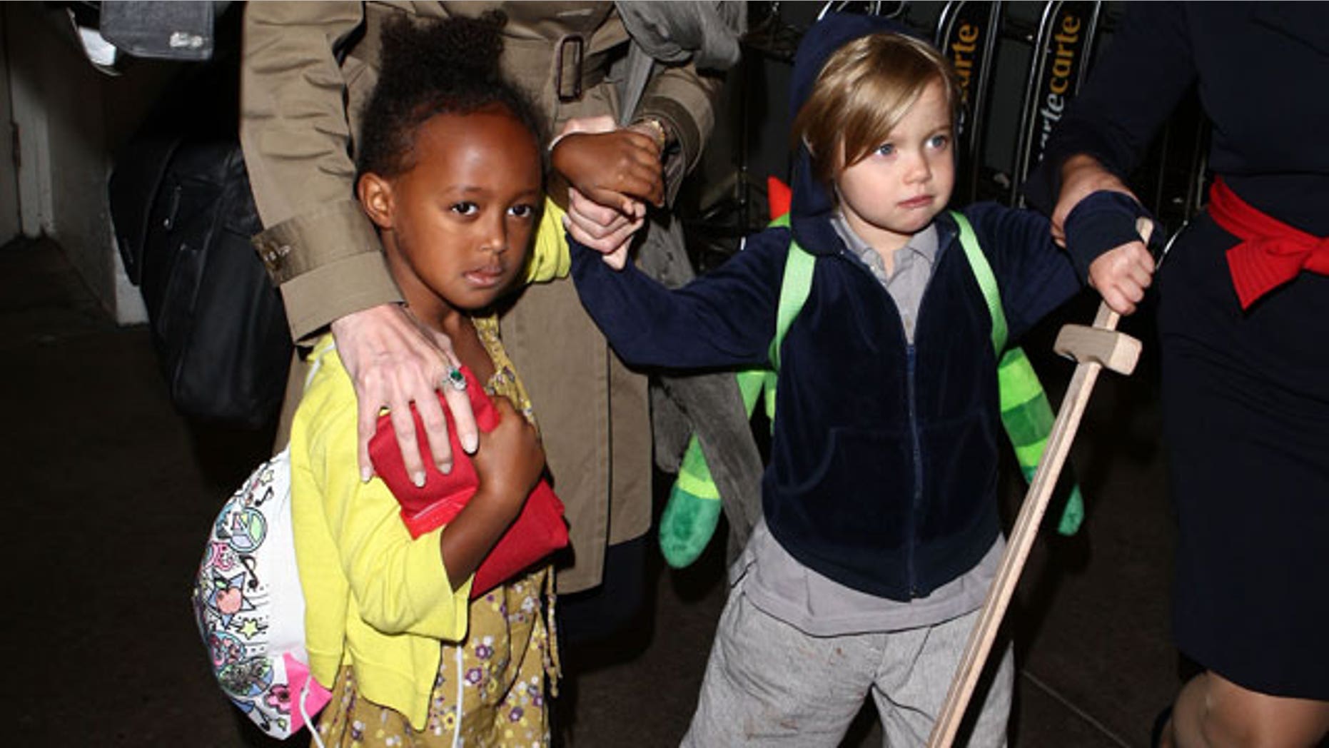 Angelina Jolie and Brad Pitt's daughters Zahara and Shiloh have their own distinctive styles.