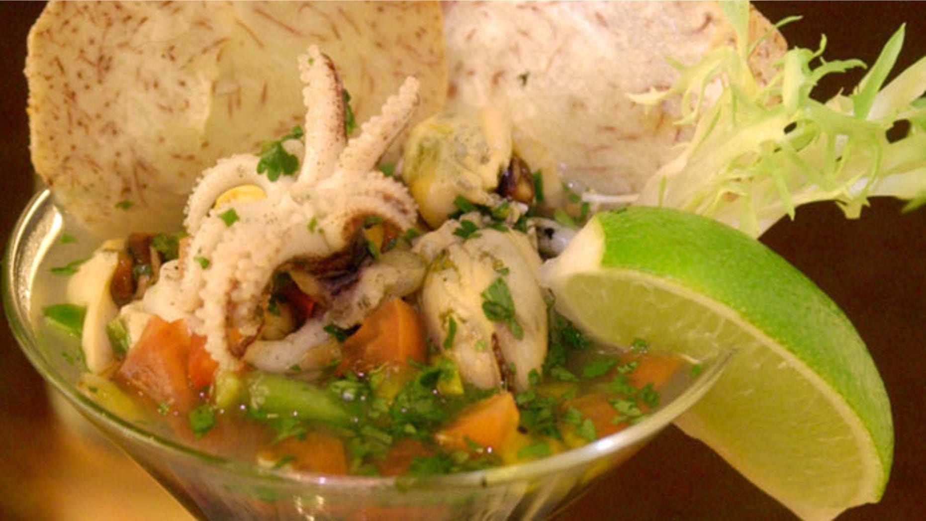 401319 14: A Viagra Ceviche, which contains mussels, shrimp and clams, is served at Sabor restaurant February 19, 2002 in New York City. The pharmaceutical company Pfizer is threatening restaurants Chicama and Sabor with legal action if they don''t change the name of the seafood dish because of trademark infringement. Sabor head chef John Soler and Chicama head chef Douglas Rodriguez said they would keep the Viagra name. (Photo by Lawrence Lucier/Getty Images)