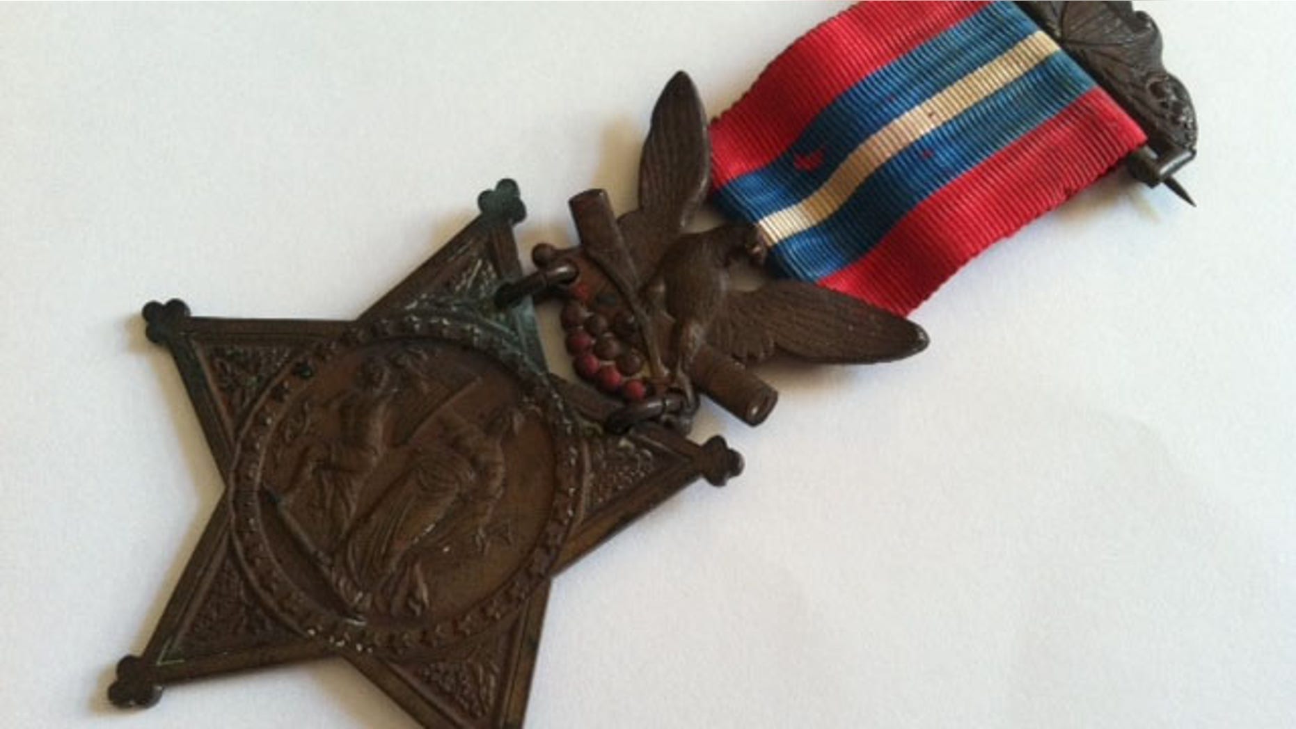 Joshua Chamberlain's original Medal of Honor (Courtesy Pejepscot Historical Society)