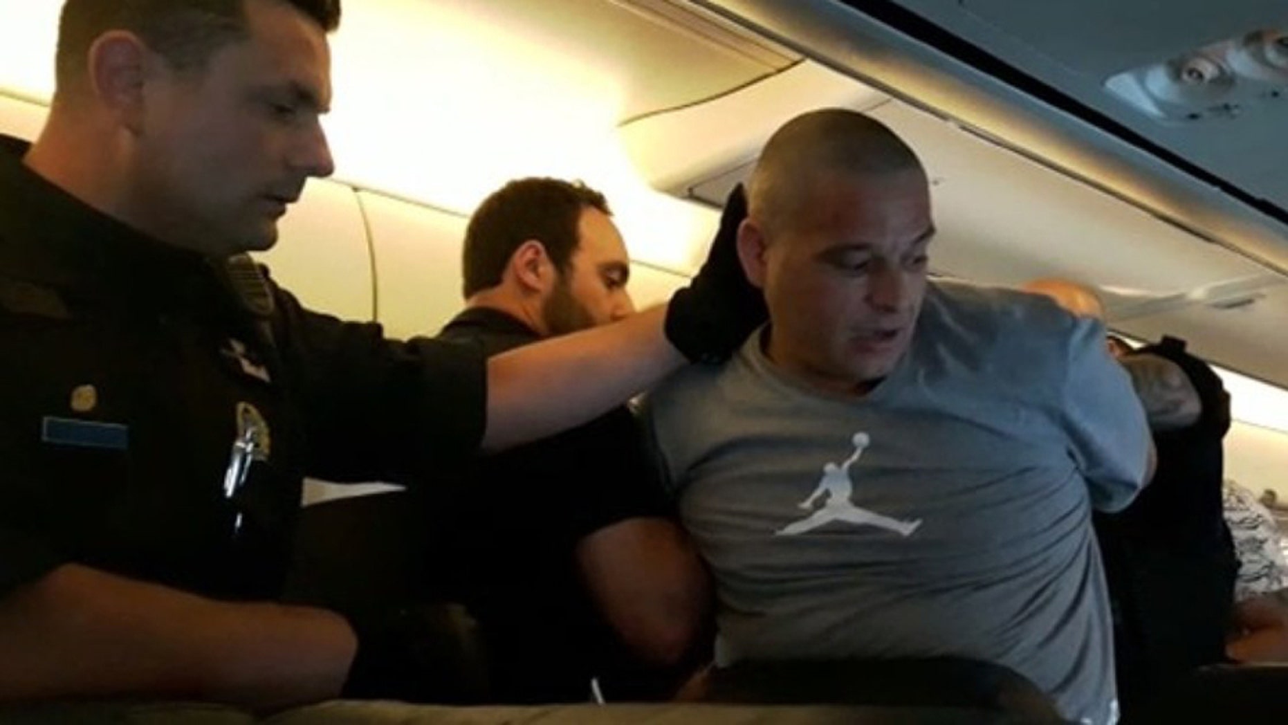 Charalabos Nassios pleaded guilty to charges of assault, mischief and uttering threats during a Cuba-bound Sunwing flight in July last year.