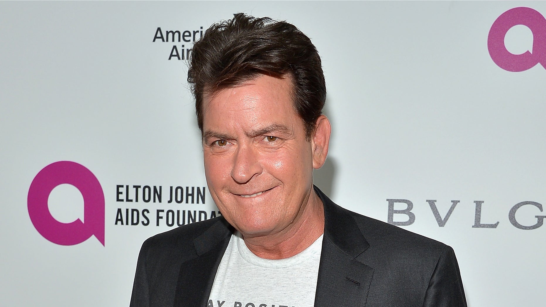 Charlie Sheen on February 28, 2016 in West Hollywood, California.