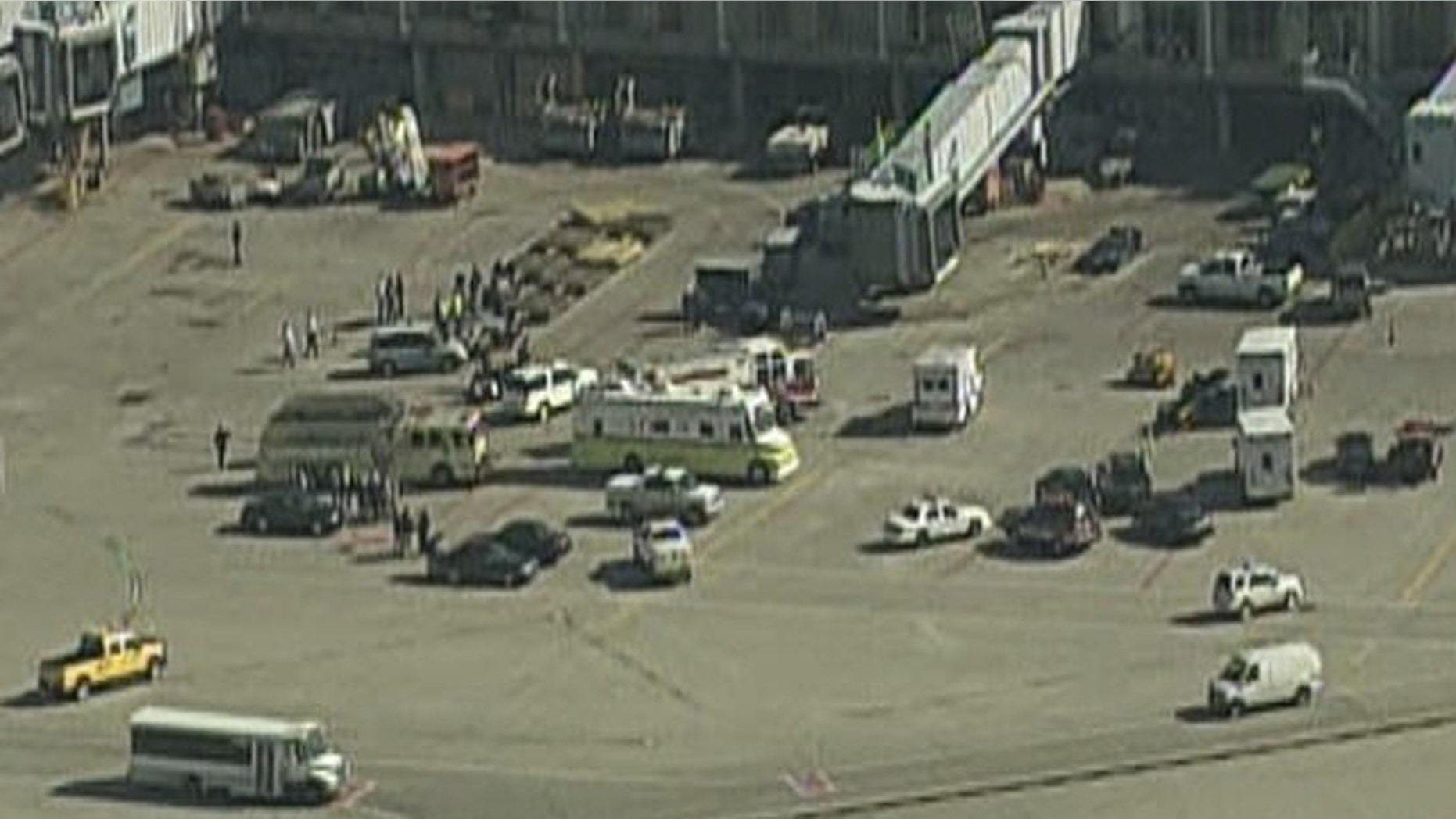 Nov. 1: Emergency crews respond to a Hazmat situation at O'Hare Airport.