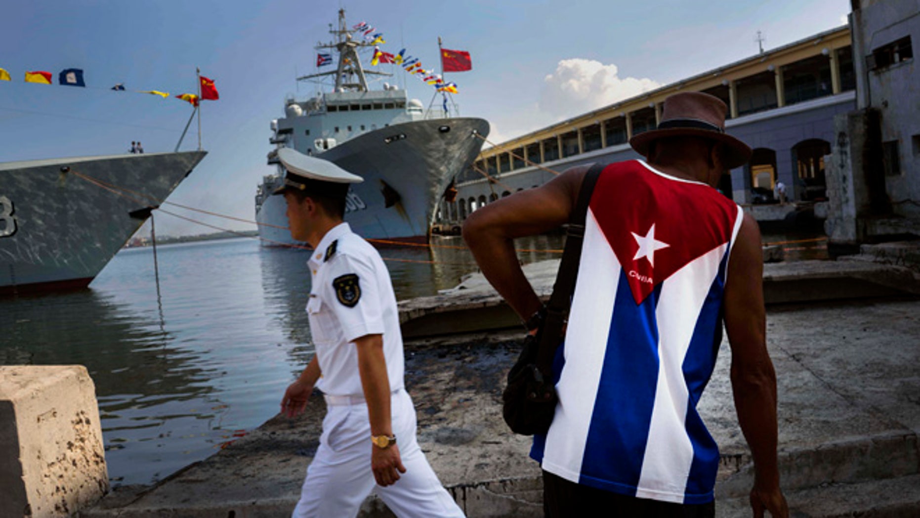 Chinese Navy Warships Arrive In Cuba 1st Asian Flotilla To Visit 5022