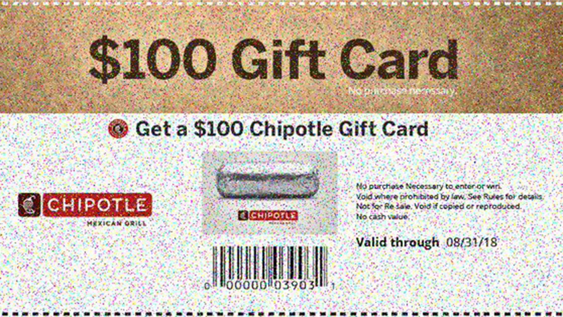 Many have fallen for a Chipotle gift card scam.