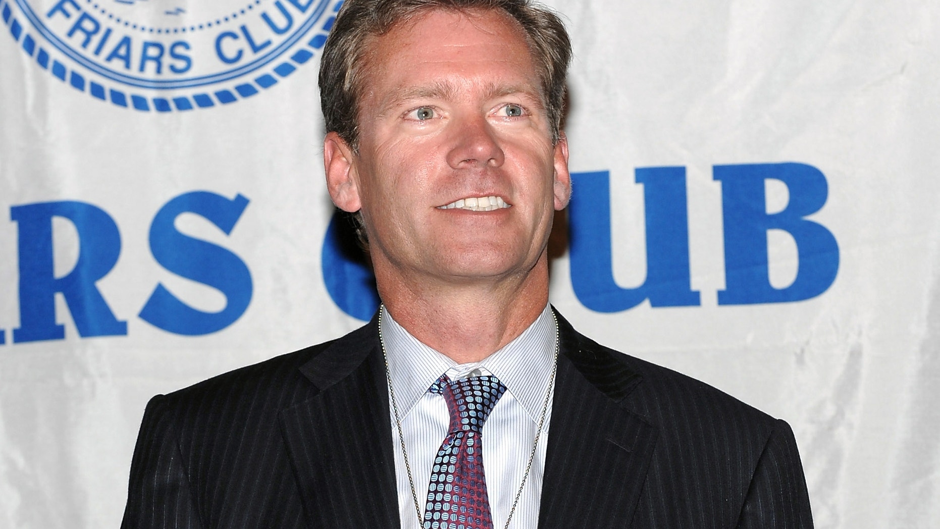 In this Oct. 24, 2008 file photo, NBC News reporter Chris Hansen attends the Friars Club Roast of "Today" show host Matt Lauer in New York. Hansen, who is best known for his "Dateline NBC" reports confronting would-be child predators, is leaving the network.