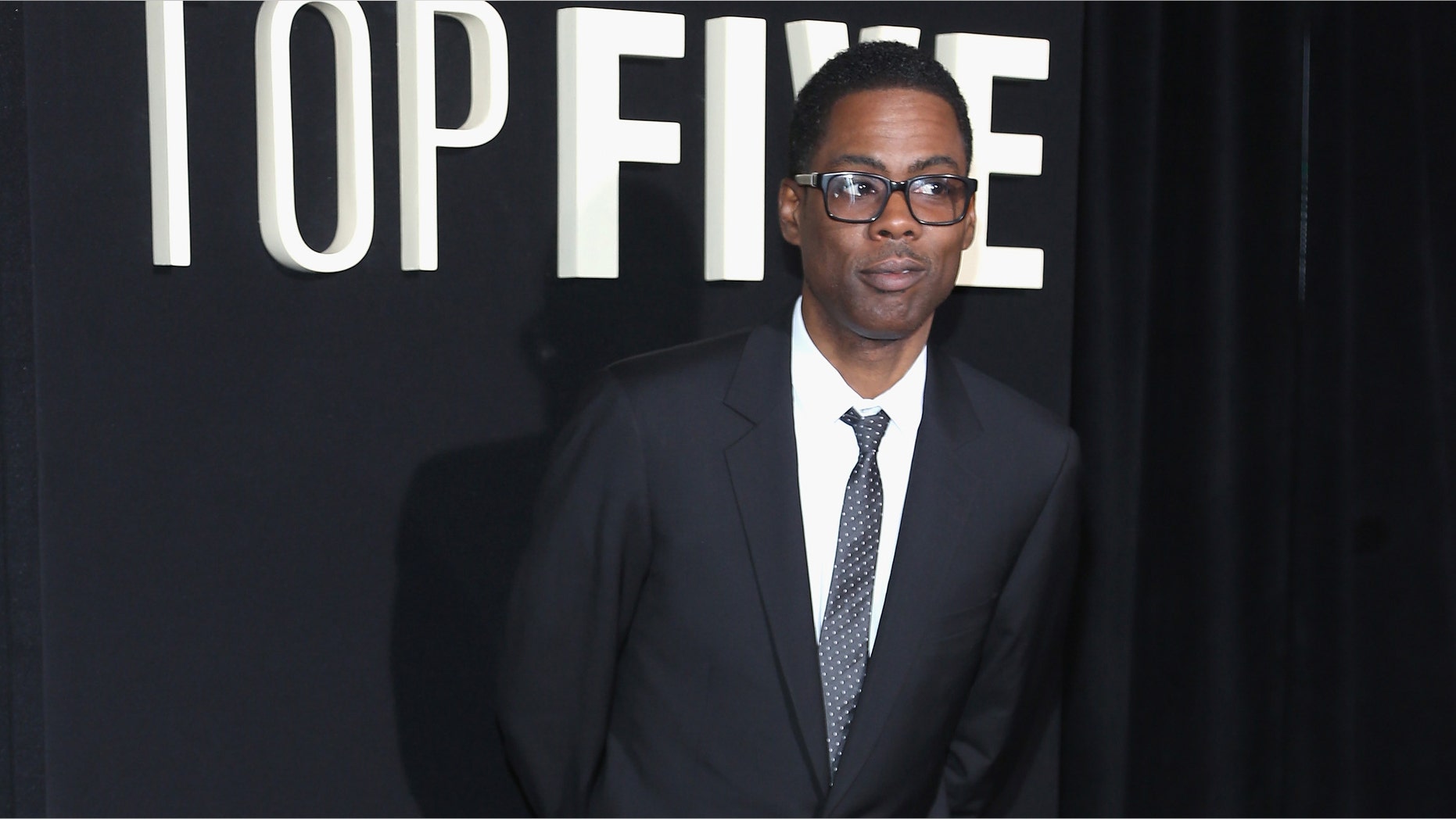 Chris Rock attends the "Top Five" New York Premiere at Ziegfeld Theater on December 3, 2014 in New York City.