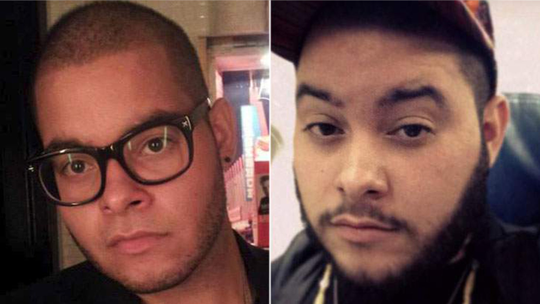 Christian Toro, left, and Tyler Toro, right were both arrested Thursday after the FBI raided their Bronx apartment.