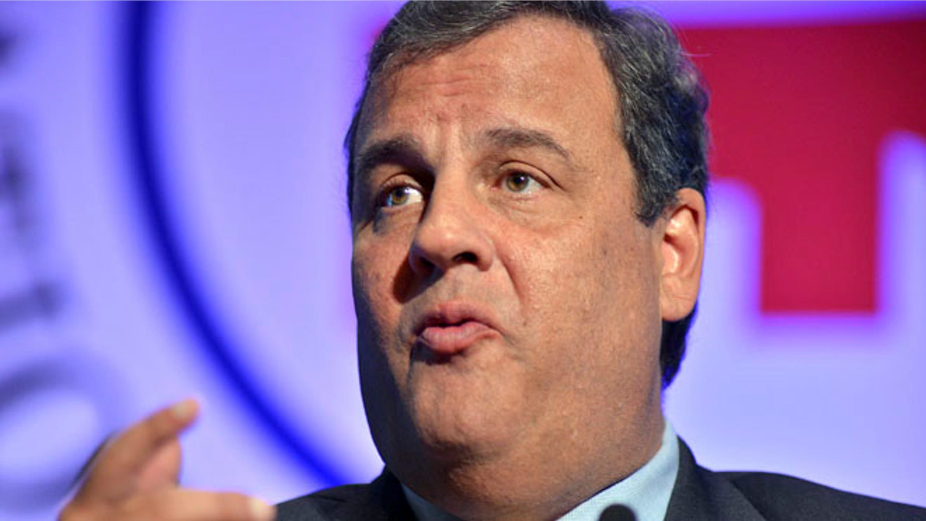 Aug 15, 2013: New Jersey Gov. Chris Christie speaks to fellow Republicans during the Republican National Committee summer meeting in Boston.