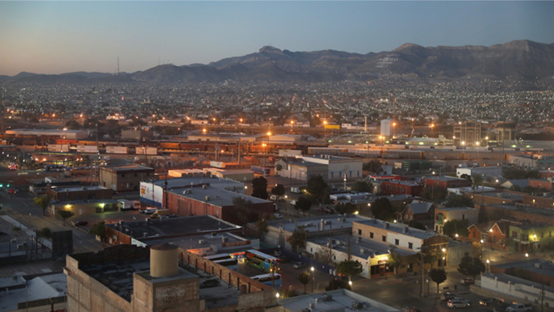 EL PASO, TX - OCTOBER 14: Ciudad Juarez is seen from the Texas side of the U.S.-Mexico border early on October 14, 2016 in El Paso, Texas. The Rio Grande serves as the border between the two countries and through much of West Texas there is no additional fencing. (Photo by John Moore/Getty Images)