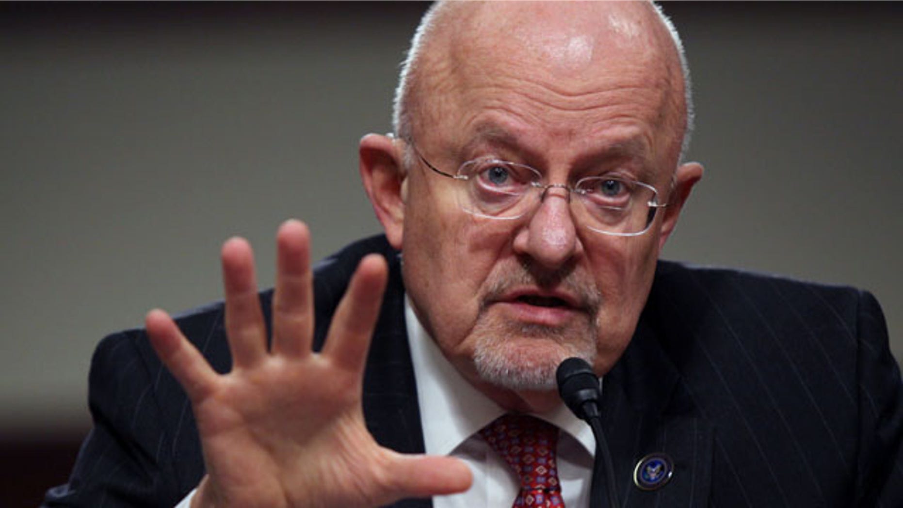 February 11, 2014: Director of National Intelligence James Clapper testifies before the Senate Armed Services Committee hearing on entitled Current and Future Worldwide Threats. (AP)