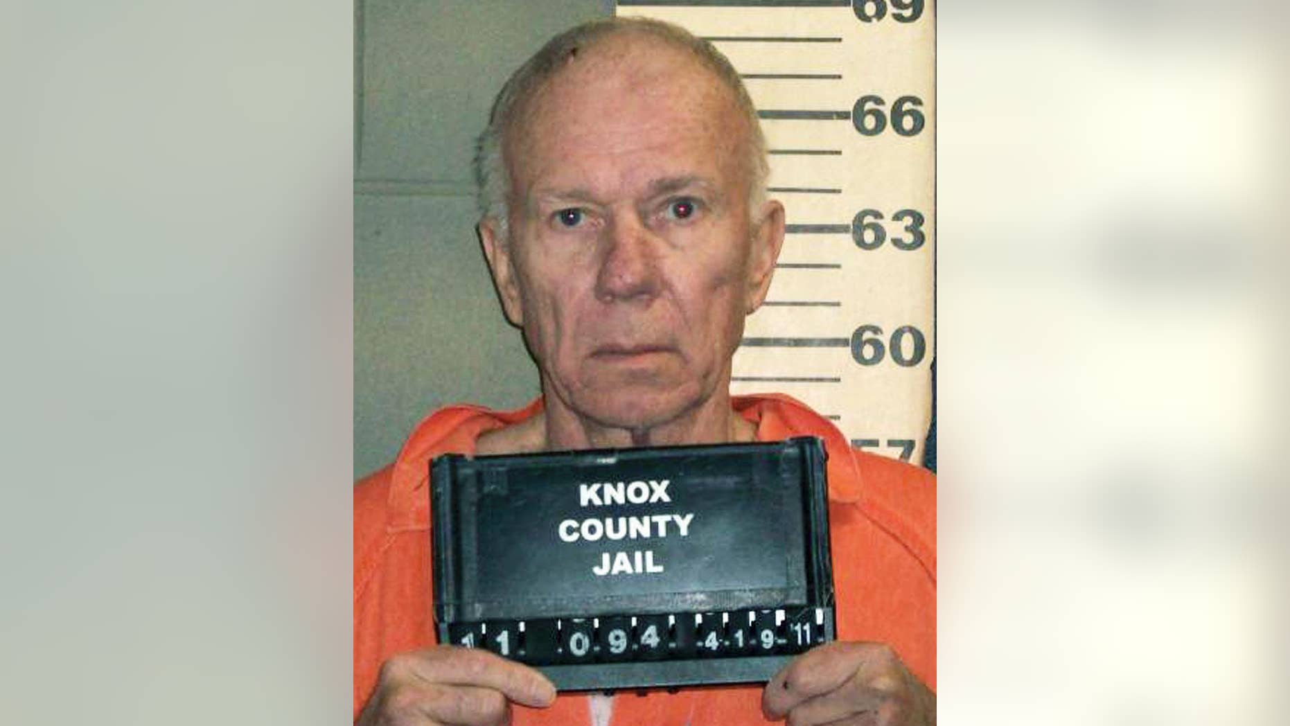 This undated booking photo released by the Knox County Sheriff’s Office shows Charles Black, accused of pushing his then-wife Lisa off Maiden Cliff in Maine's Camden Hills State Park in April 2011, in an attempt to kill her and claim a $4 million inheritance. He is charged with trying to kill her by hitting her in the head with a rock before pushing her off the cliff. Lisa Black survived after falling a short distance and sought help. Jury selection for Charles Black's trial is scheduled to begin Monday, July 14, 2014 in Rockland. (AP Photo/Knox County Sheriff’s Office)