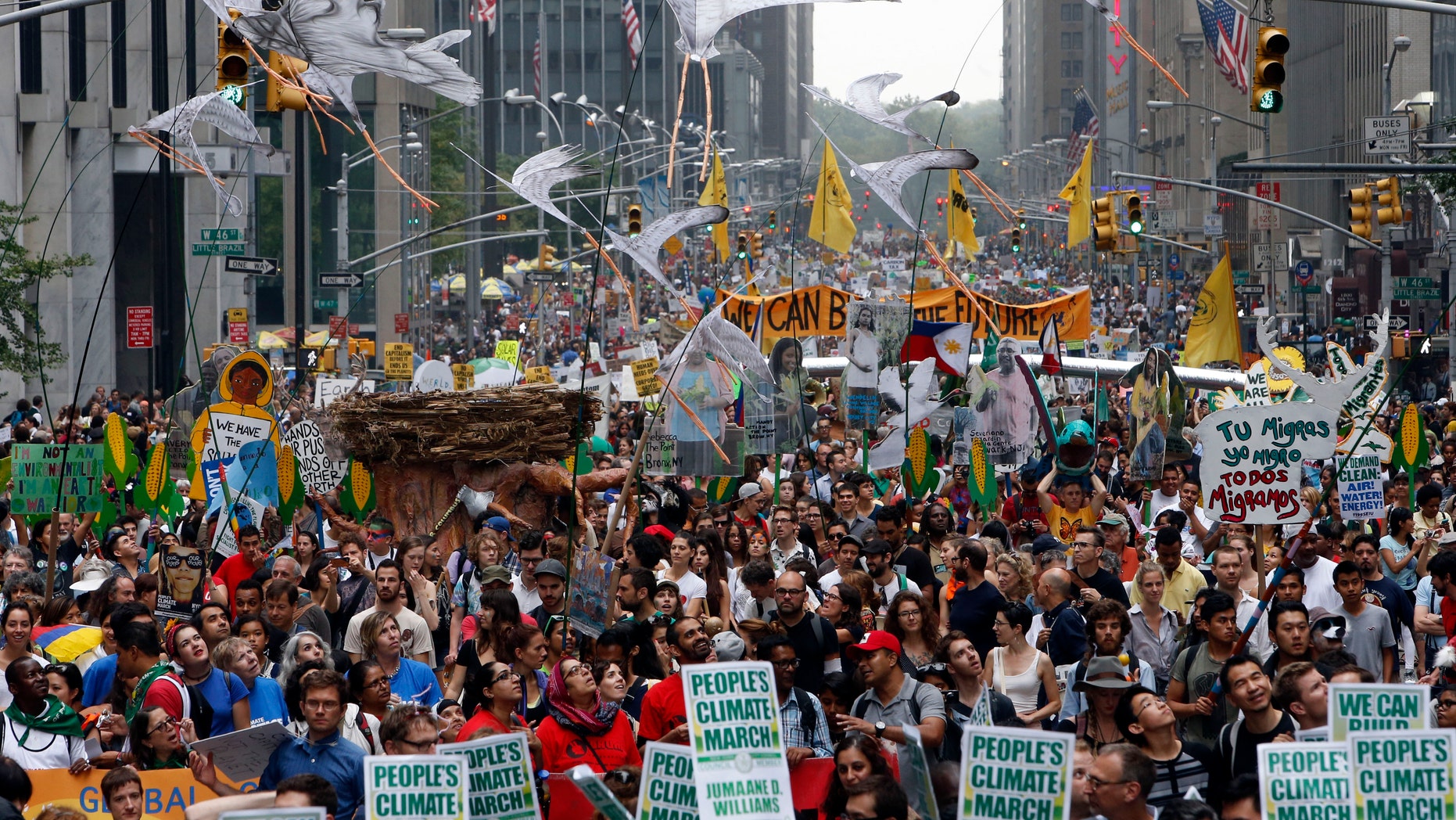 New York climate march attracts nearly 400,000 people Fox News