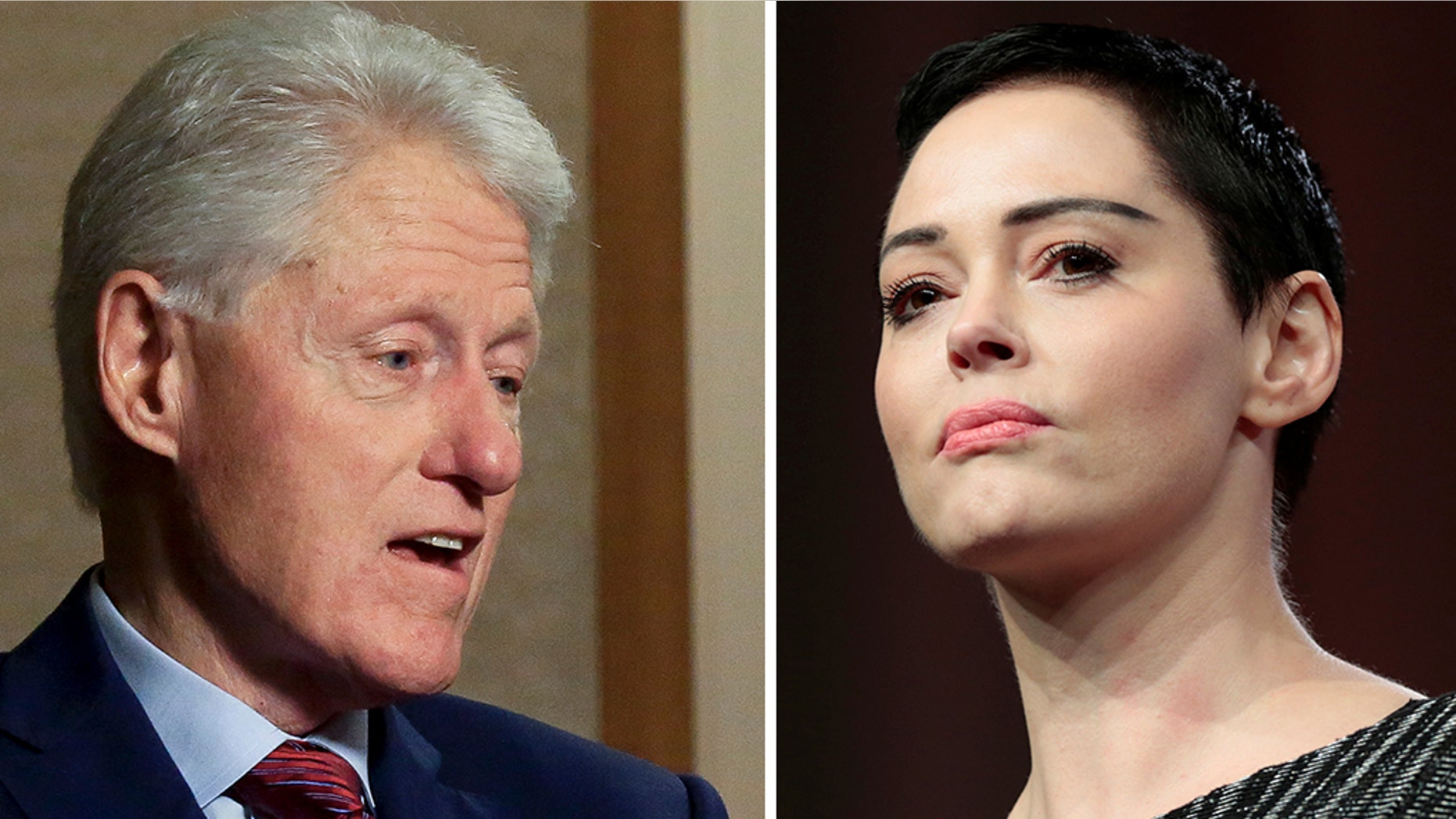 Actress and #MeToo activist Rose McGowan slammed former President Bill Clinton on Monday, tweeting that he "altered & destroyed" Monica Lewinsky's life.