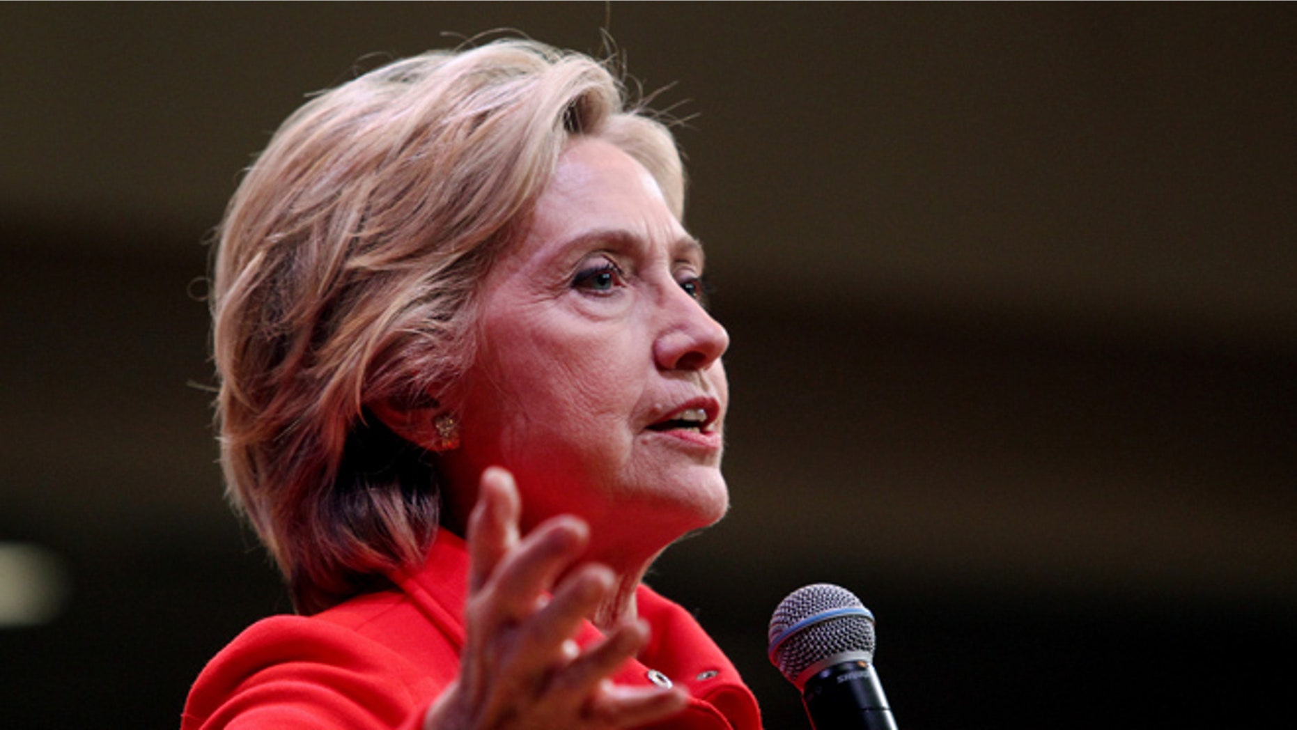 Oct. 16, 2015: Democratic presidential candidate Hillary Clinton at a town hall meeting in Keene, N.H.
