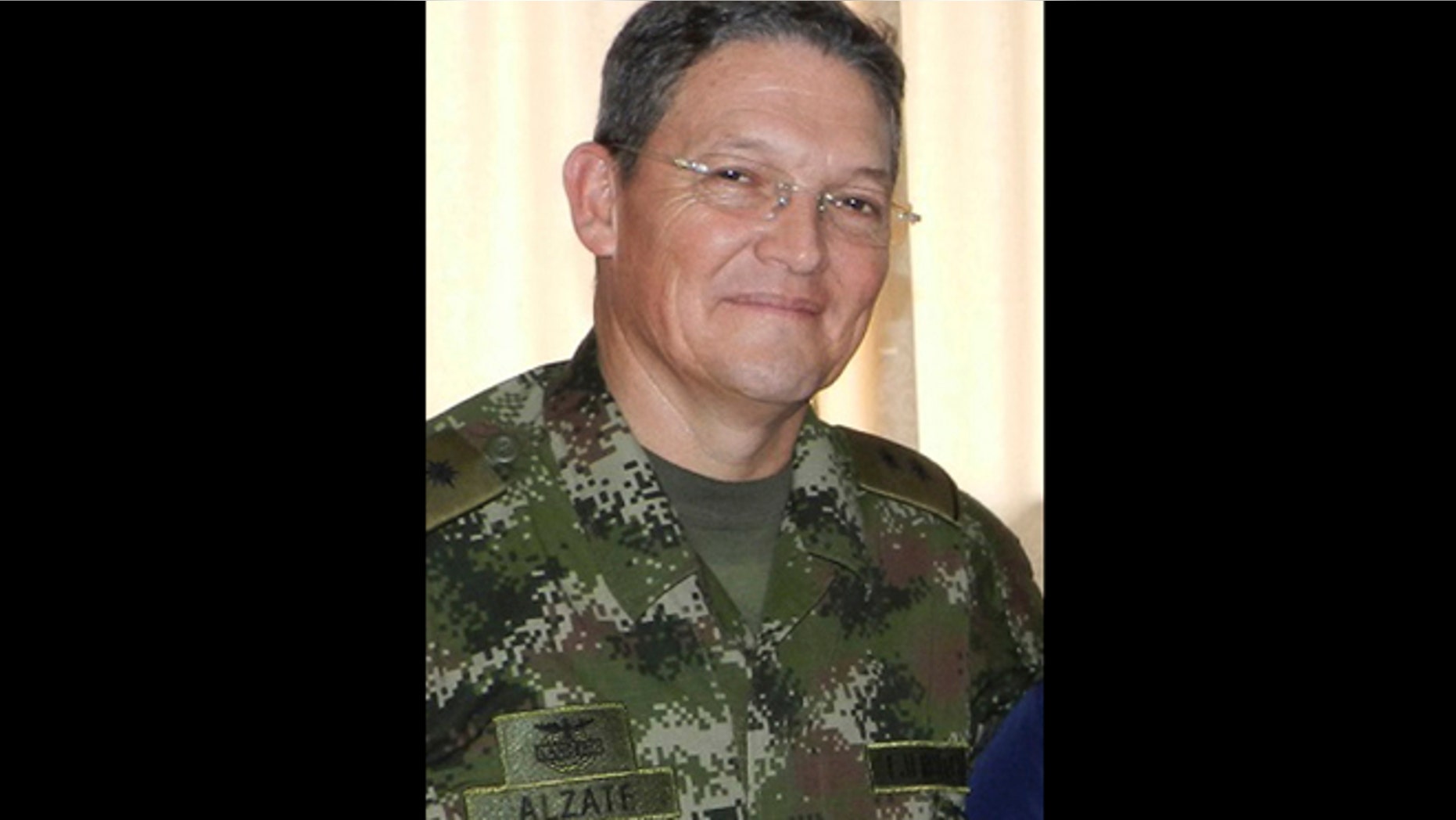 Colombian Army Gen. Ruben Dario Alzate.