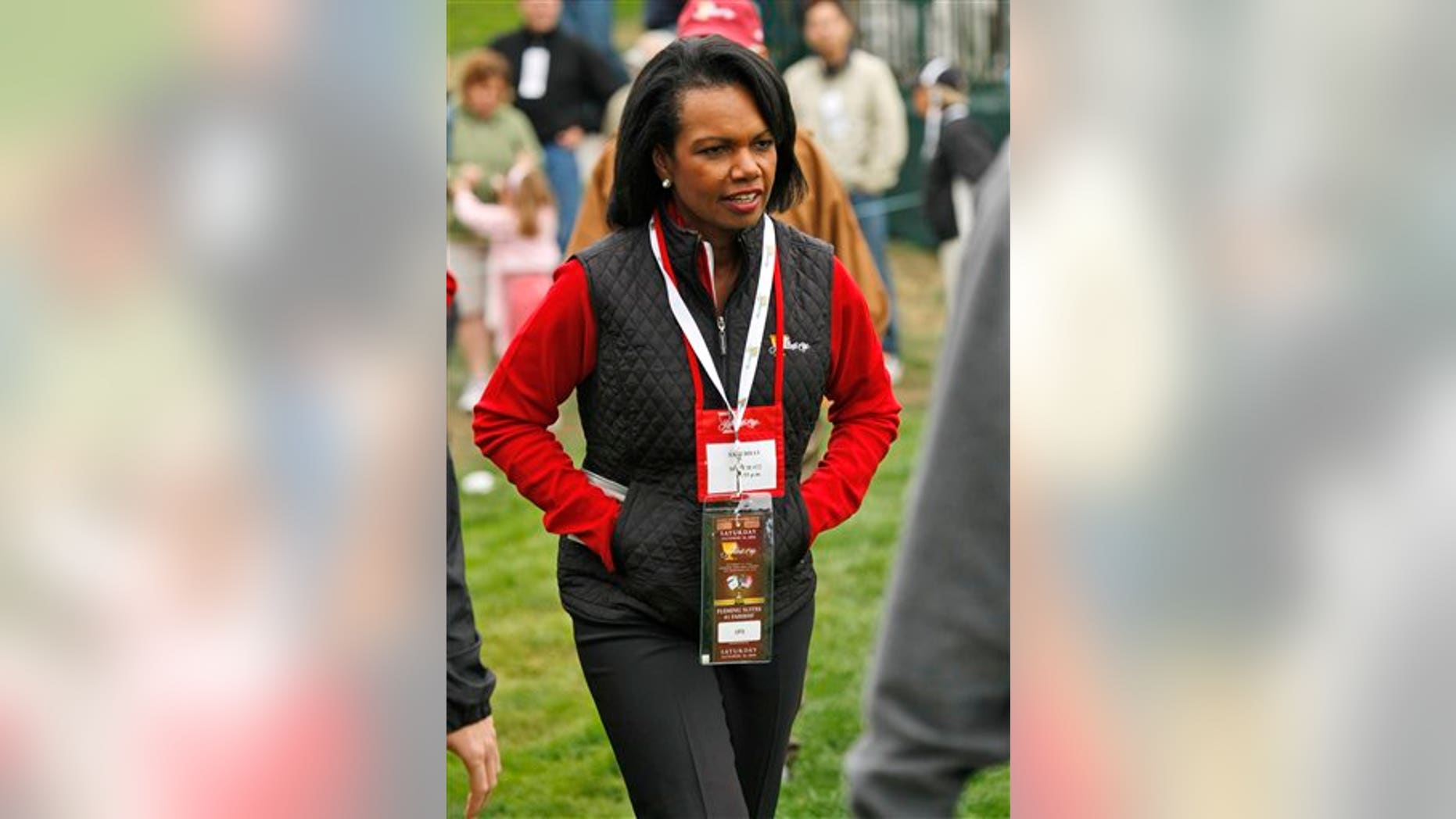 Condoleezza Rice at 2009 Presidents Cup