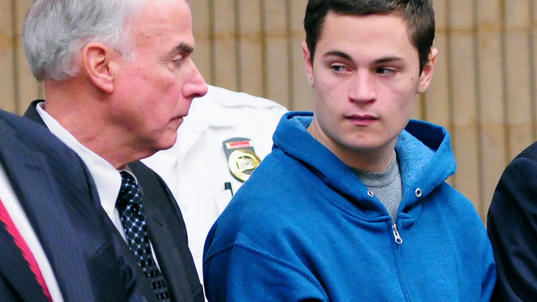 Christopher Plaskon during a hearing at Superior Court Friday, May 2, 2014, in Milford, Conn.