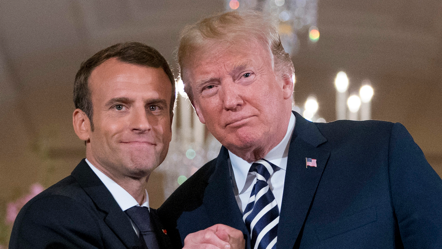 Handshakes And Kisses Aside, Some Issues Split Trump, Macron | Fox News