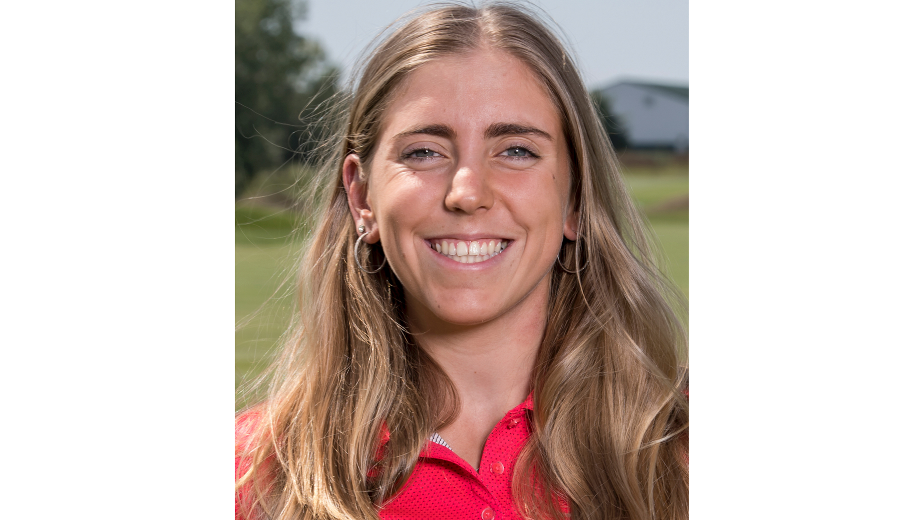 In this Sept. 7, 2017, photo provided by Iowa State University in Ames, Iowa, golfer Celia Barquin Arozamena poses for a photo. The former ISU golfer was found dead Monday, Sept. 17, 2018, at a golf course in Ames. Collin Daniel Richards, was arrested and charged with first-degree murder in her death. (Luke Lu/Iowa State University via AP)