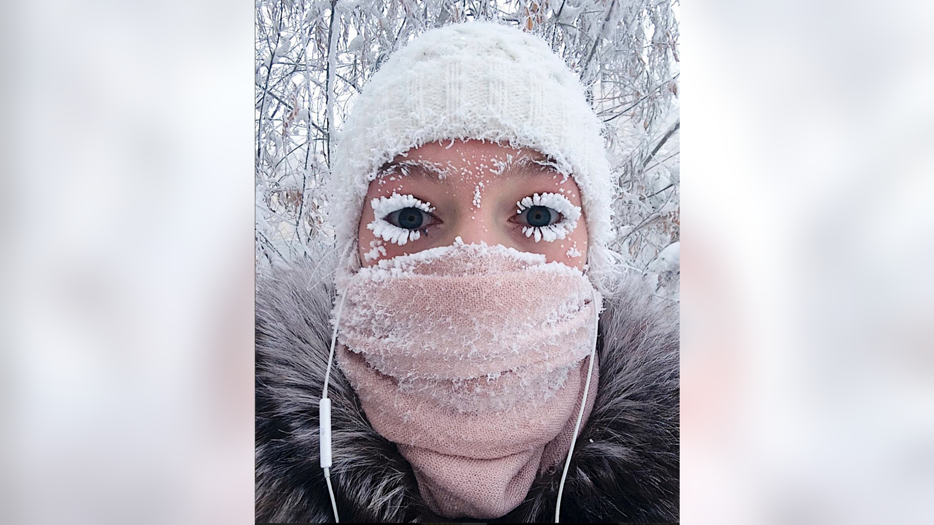 Even The Eyelashes Freeze Russia Sees Minus 88 6 Degrees F Even The Eyelashes Freeze Russia Sees Minus 88 6 Degrees F