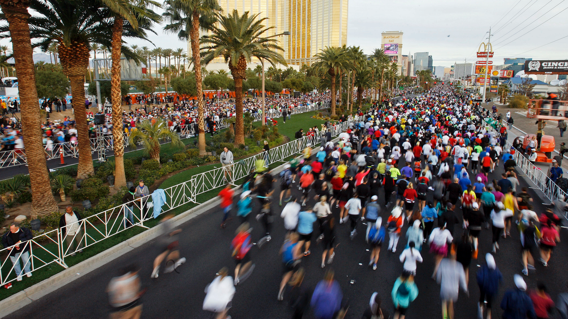 Las Vegas marathon moves start line away from shooting scene | Fox News