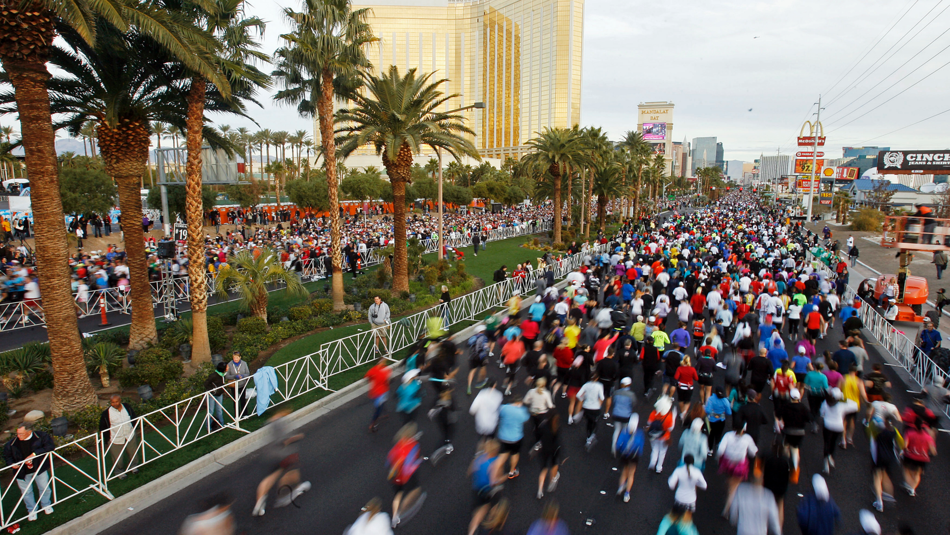 Las Vegas marathon moves start line away from shooting scene | Fox News