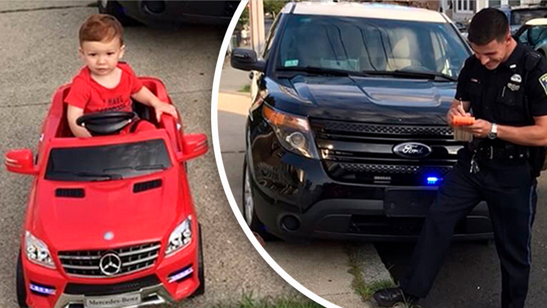 Police to Massachusetts toddler: You have the right to remain cute