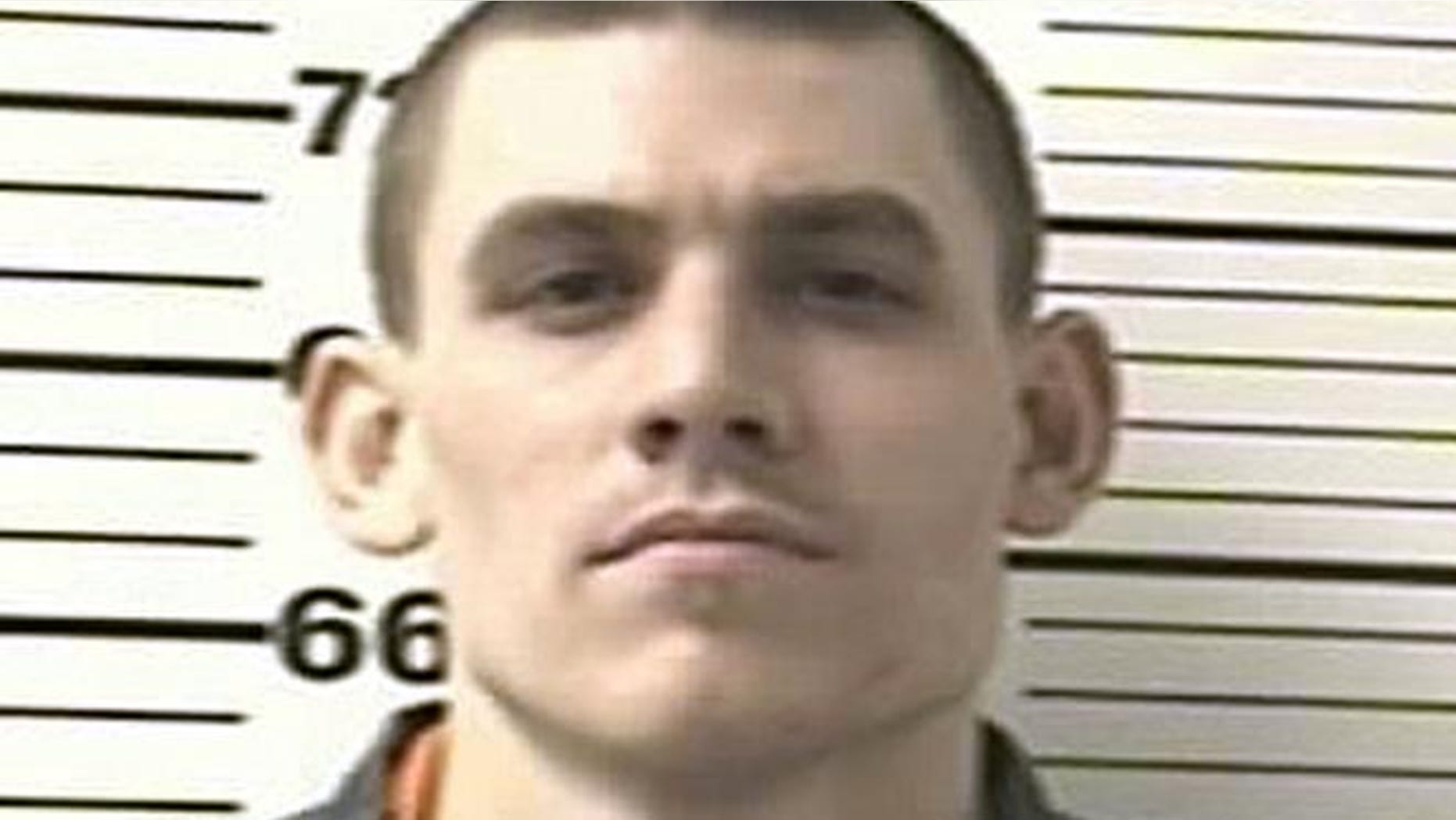 Paroled inmate Evan Spencer Ebel, in file photo provided by the Colorado Department of Corrections.