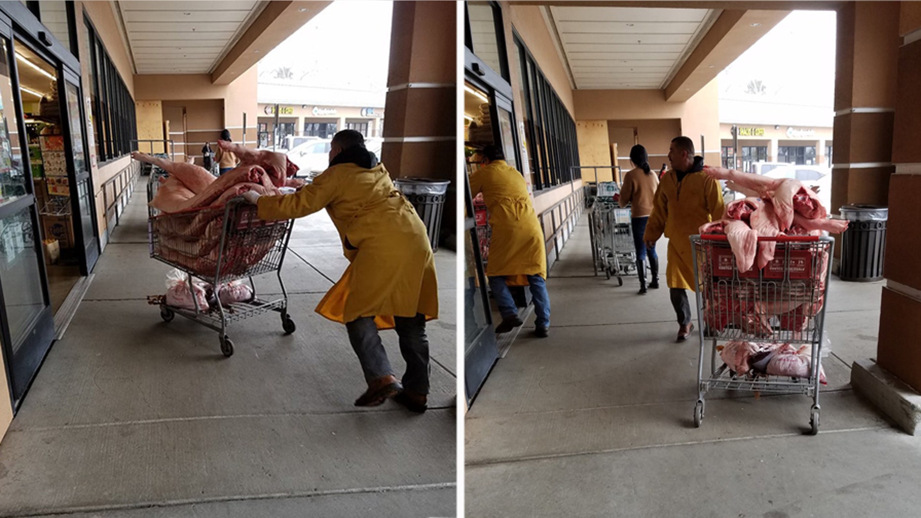 Loretta Seto snapped the photos while picking up a few barbecue supplies at 99 Ranch Market.