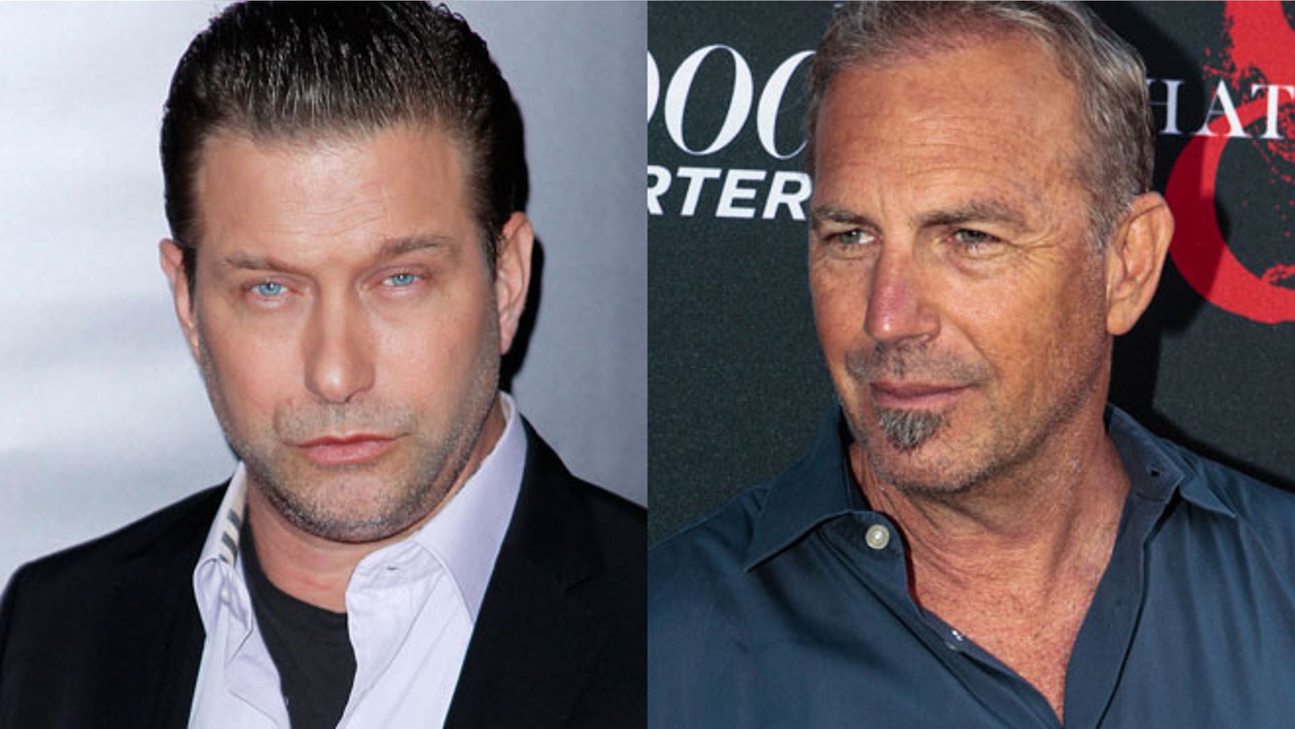 Stephen Baldwin is suing Kevin Costner (right)