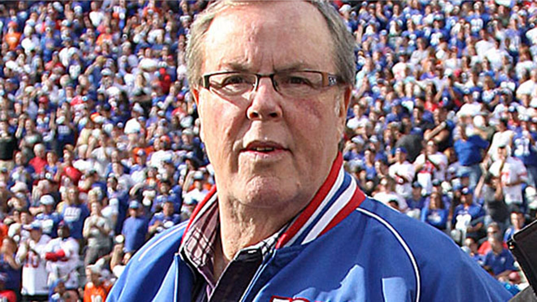 Sept. 15: John Coughlin stand on the sidelines during an NFL football game between the New York giants and Denver Broncos in East Rutherford, N.J.
