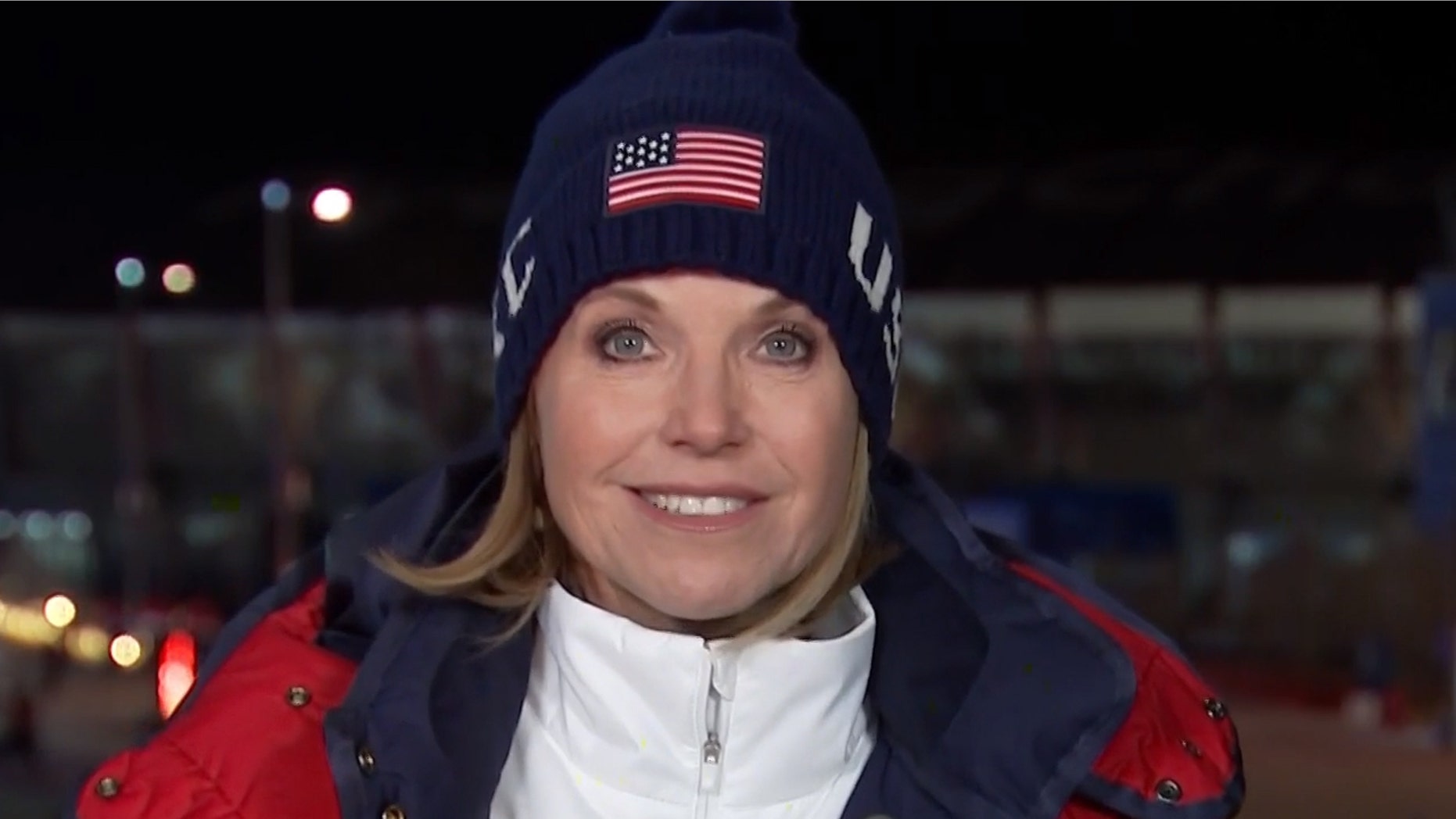 Katie Couric is sorry for attributing Dutch athletes' skating success to a Dutch predilection for skating as a “mode of transportation.”