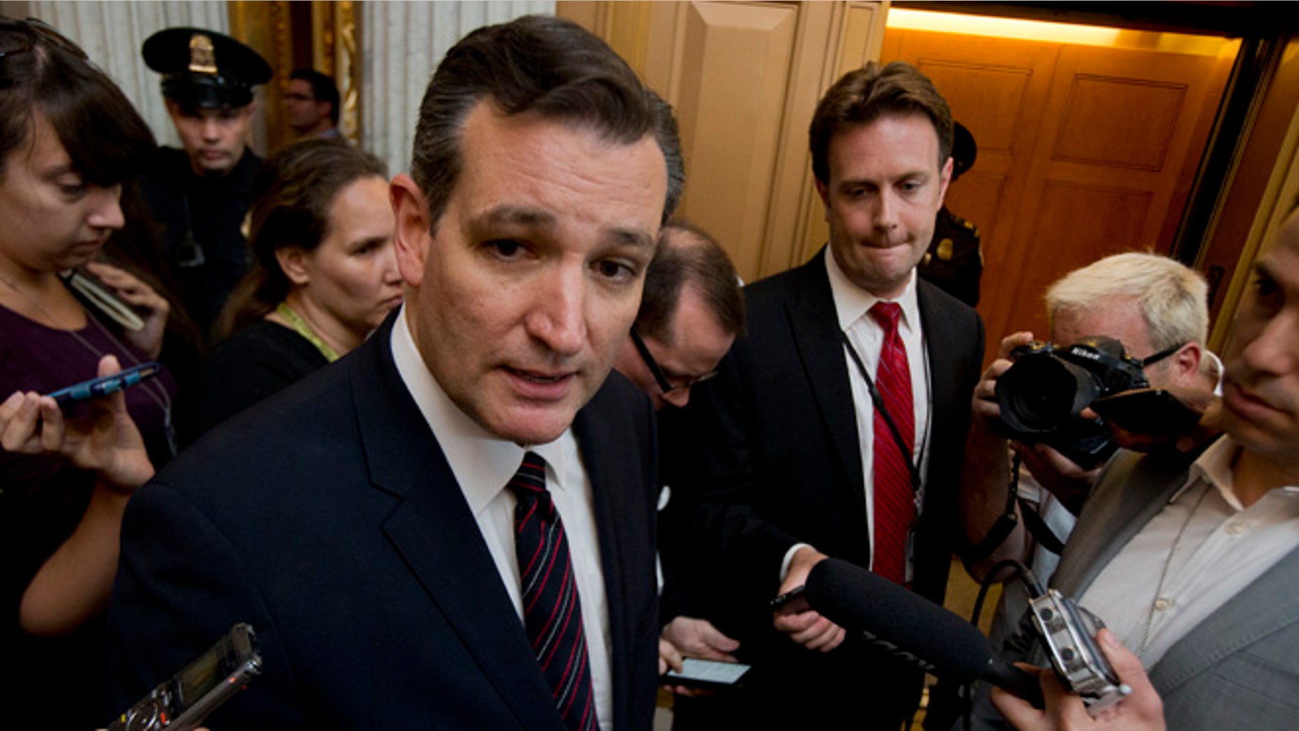 July 26, 2015: Sen. Ted Cruz, R-Texas, on Capitol Hill, in Washington, D.C.