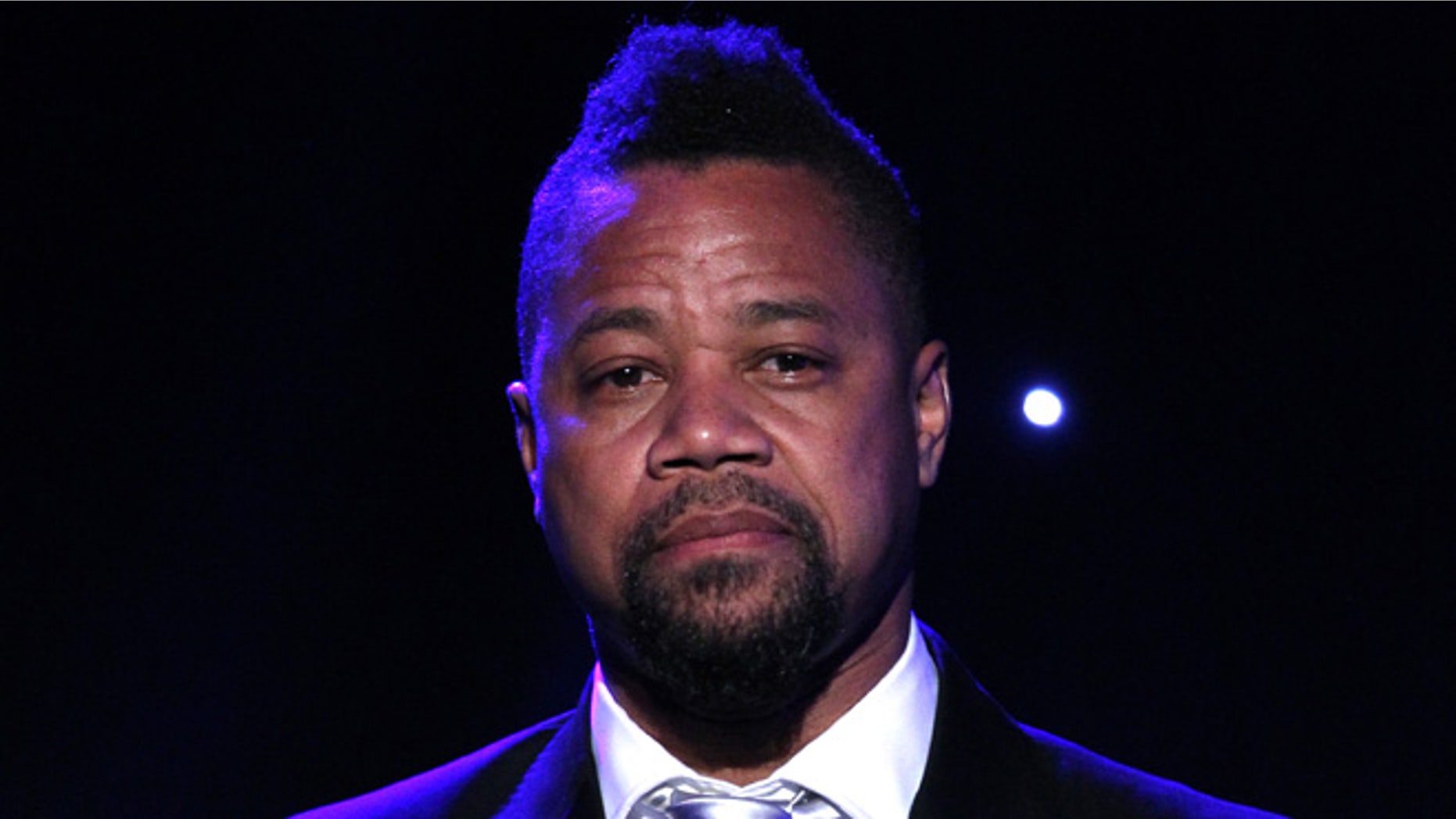 Actor Cuba Gooding Jr. on April 7, 2016 in Hollywood, California.