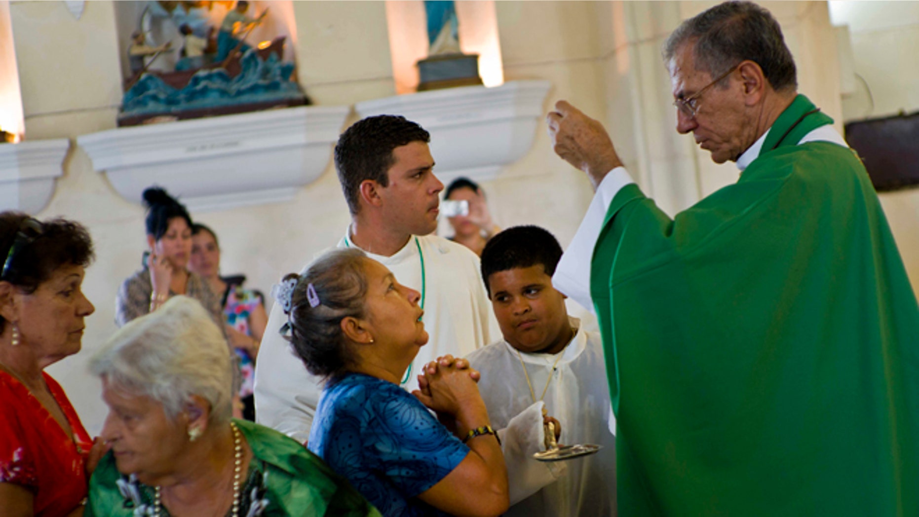 The new archbishop of Havana, Juan de la Caridad Garcia Rodriguez.